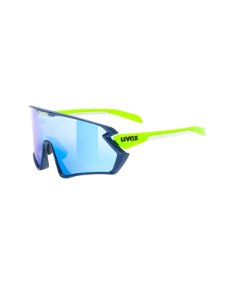 Sunglasses UVEX sportstyle 231 2.0, blue yellow matt, supravision mir. blue